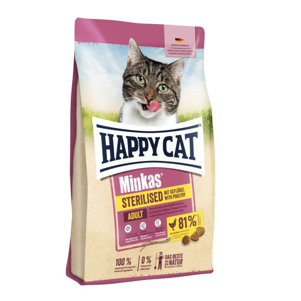 Minkas Sterilised Geflügel 10 kg