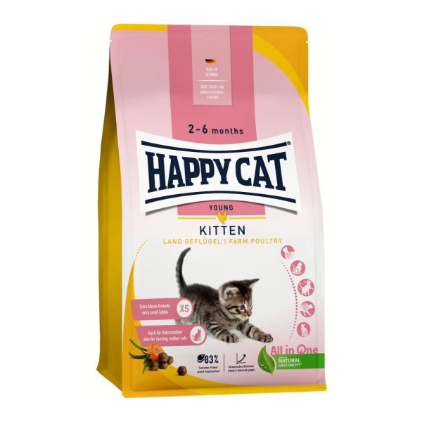 Young Kitten Land Geflügel / Drůbež 4 kg