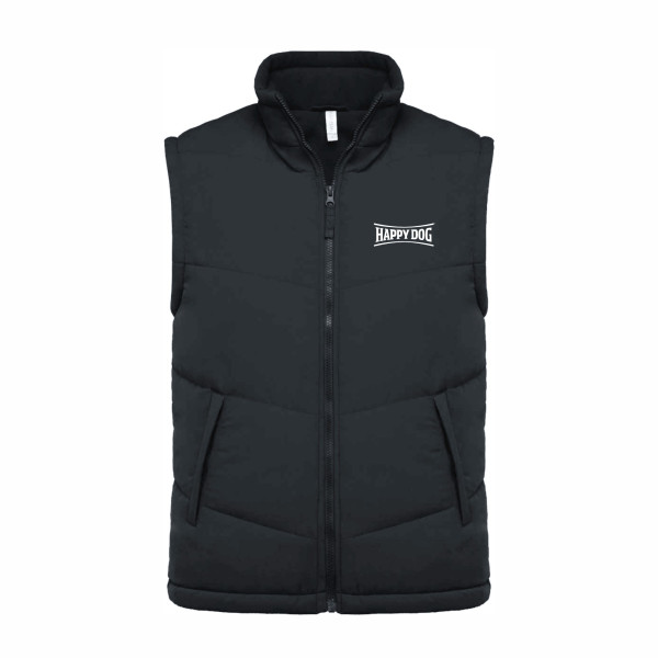 Vesta zateplená černá 3XL